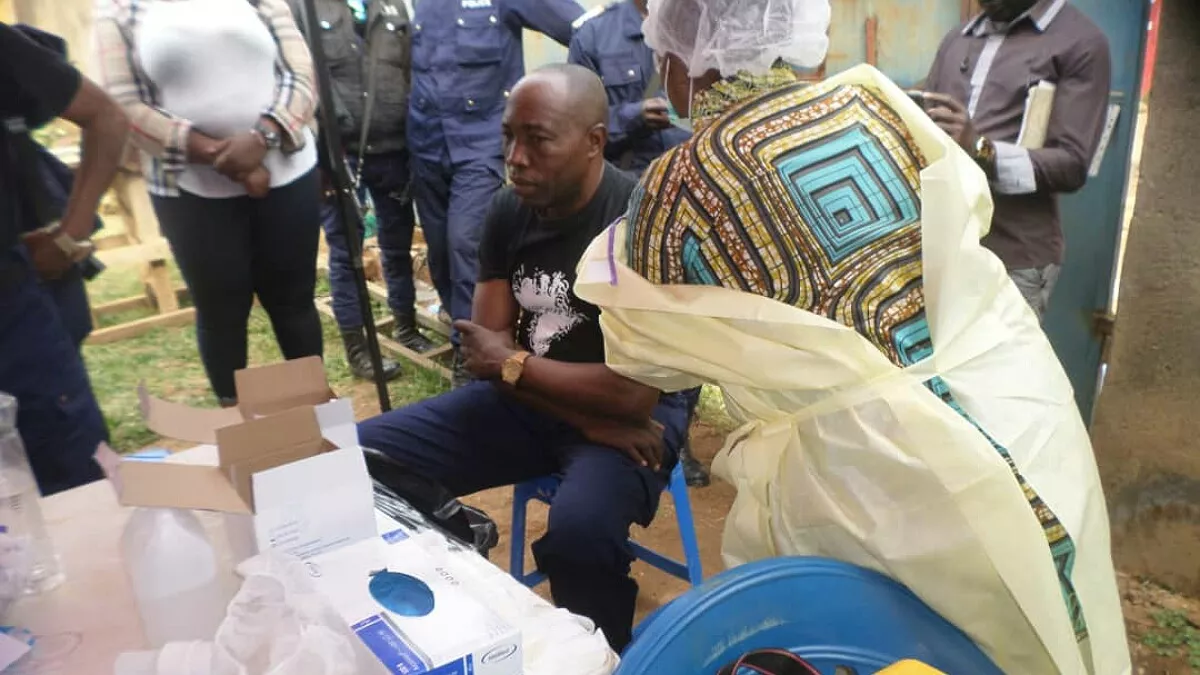 RDC – lutte contre Ebola à Beni : Des nouvelles unités de la police se font vacciner