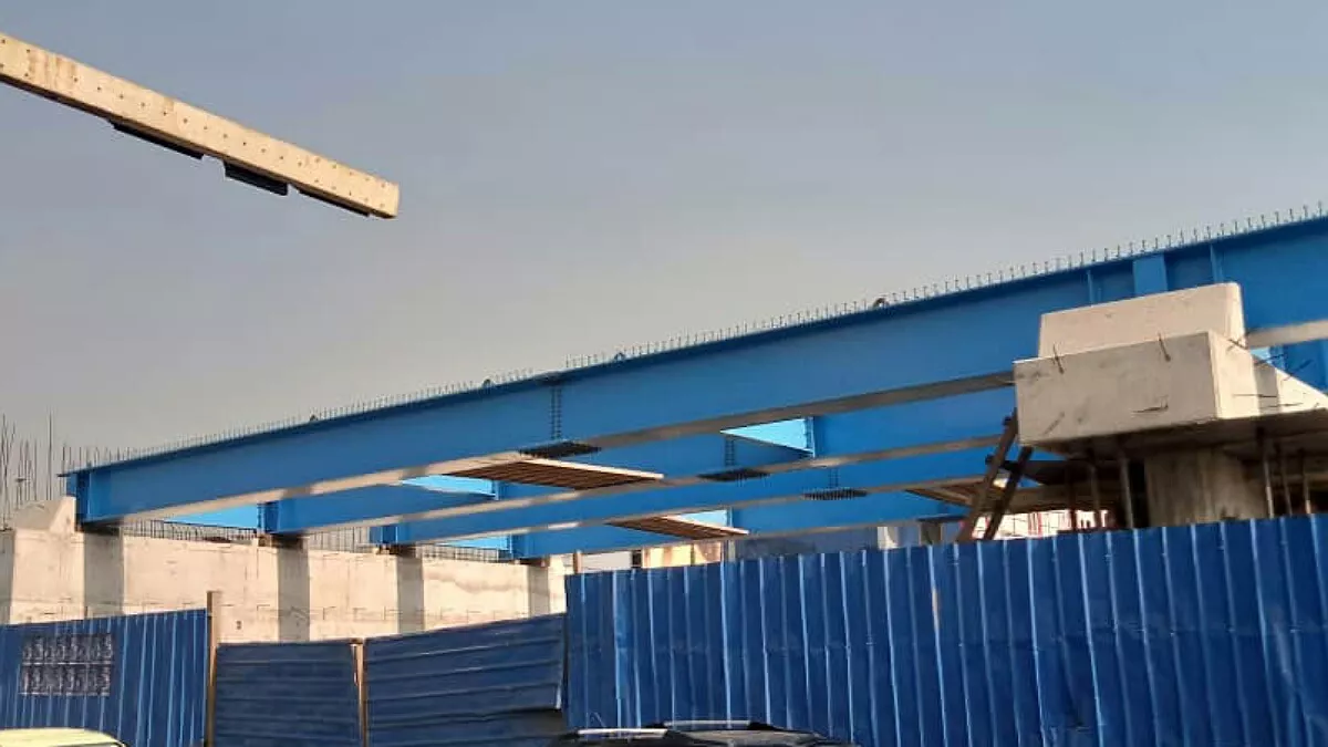 Kinshasa : Les travaux de saut- de- mouton avancent avec succès à Debonhomme