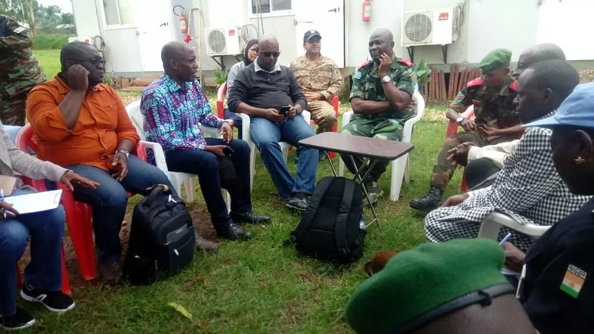 Sud-Kivu : l’armée et la MONUSCO en visite d’inspection dans la zone de Minembwe