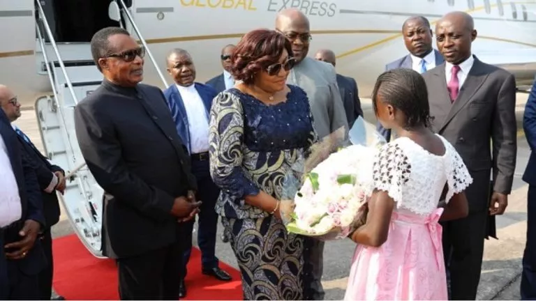 Denise Nyakeru en direction de Kabeya Kamuanga