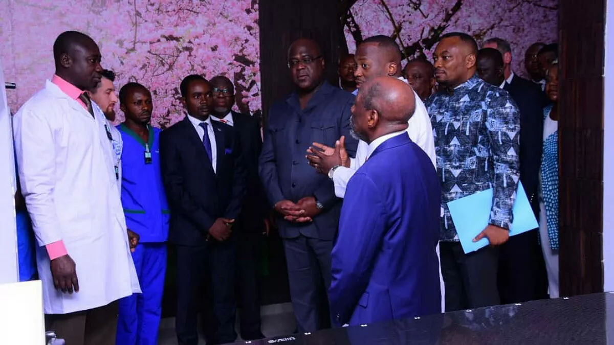 RDC : Félix Tshisekedi a inauguré le centre de Radiothérapie de Kinshasa pour lutter contre le cancer