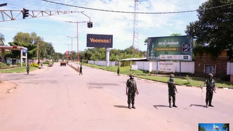 Lubumbashi confinement