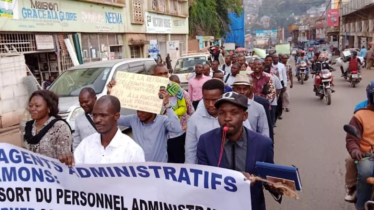 Sud-Kivu : des agents de la régie financière DPMER réclament 13 mois d’arriérés de leurs salaires