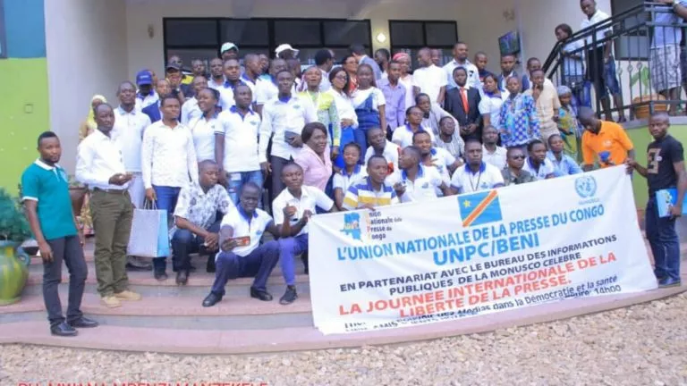 Journée de la liberté de la presse à Beni,