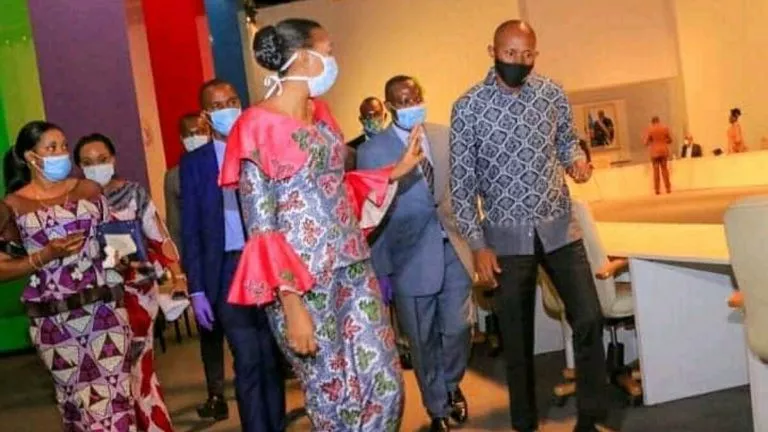 Jeanine Mabunda a échangé avec les élus de Kinshasa