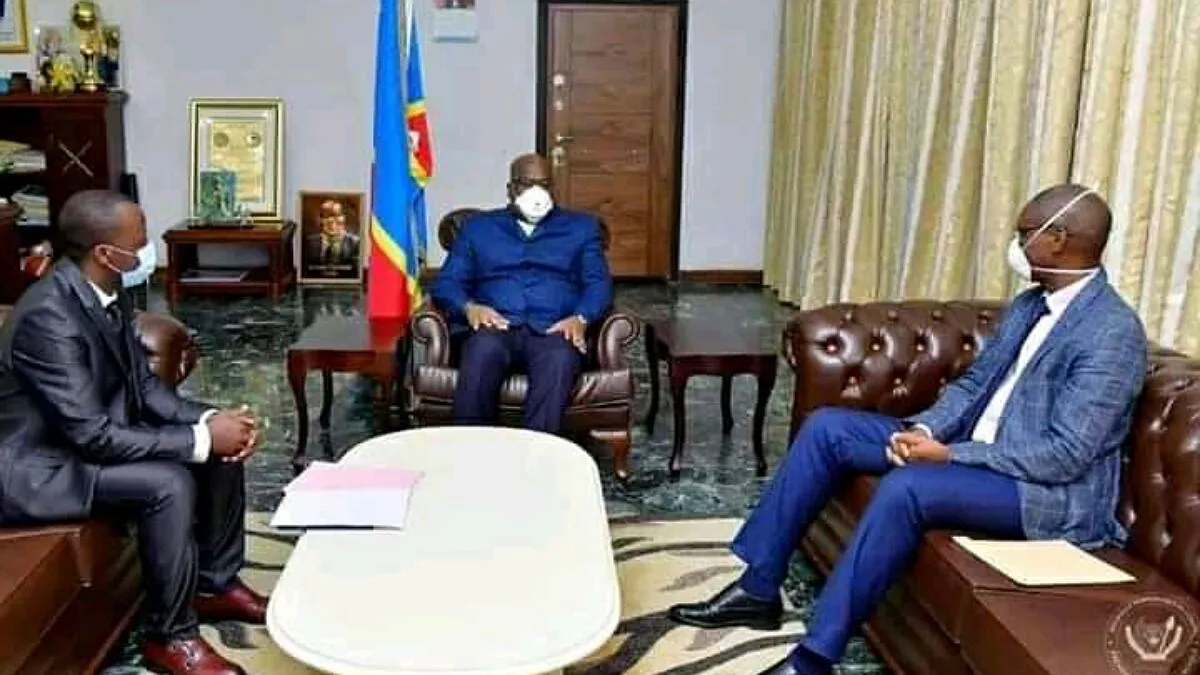 RDC : Docteur Jérôme Munyangi a été reçu ce mardi par Félix Tshisekedi