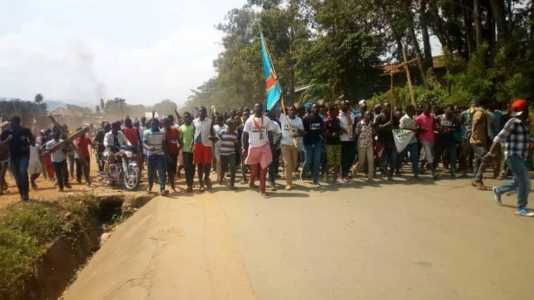 Beni : les ADF surprennent un groupe de jeunes dans une manifestation