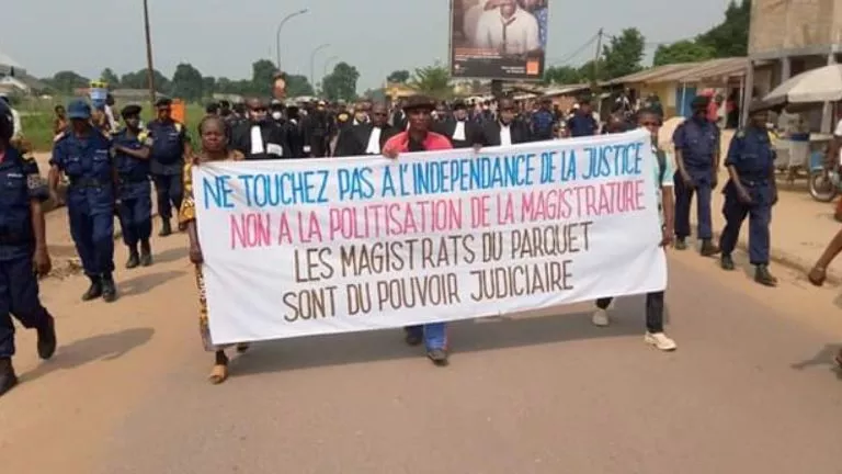 Bandundu reforme judiciaire magistrat