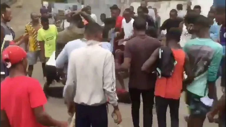 Kinshasa - Echauffourées au marché central