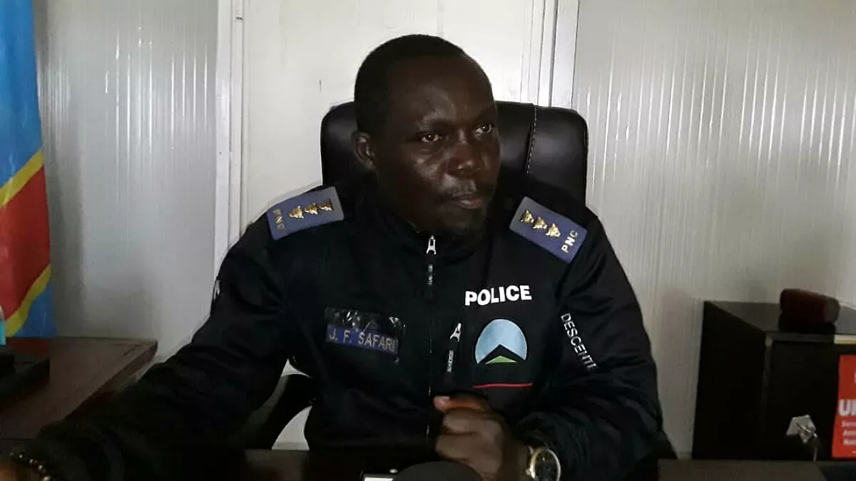 Procès incendie de la mairie de Beni : le colonel Safari Kazingufu, commandant sortant de la PNC appelé à comparaître comme renseignant