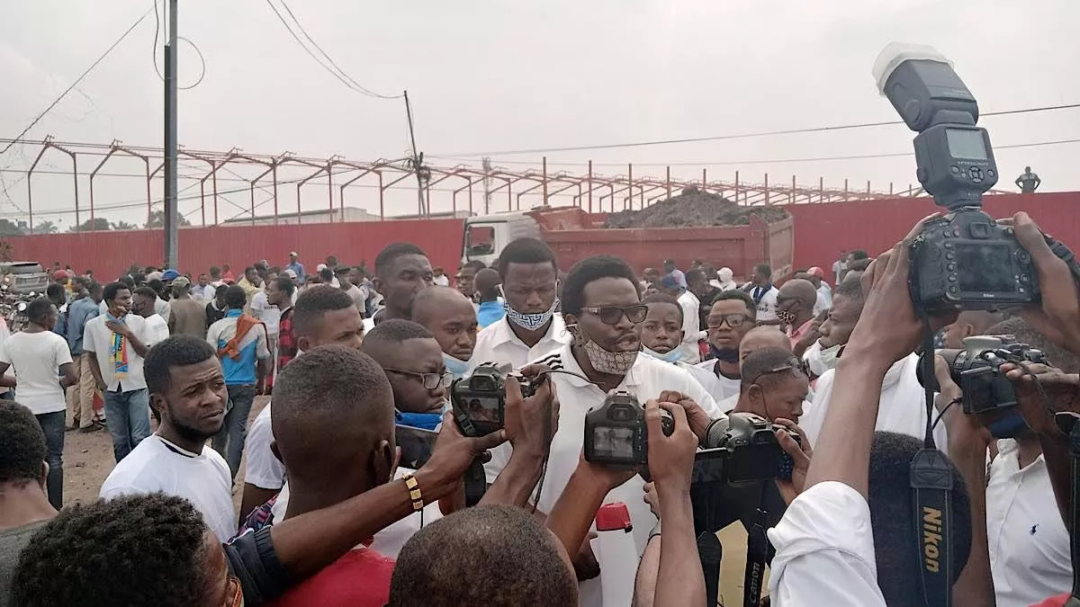 RDC : Carbone Beni, de Filimbi, interpellé pendant la marche contre l’entérinement du choix de Ronsard Malonda à la tête de la Ceni