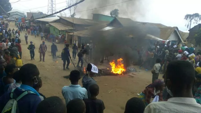 Bukavu : 876 sinistrés de l’incendie de Funu ont manifesté