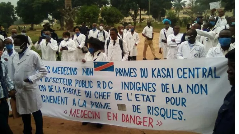 des médecins du kasai central