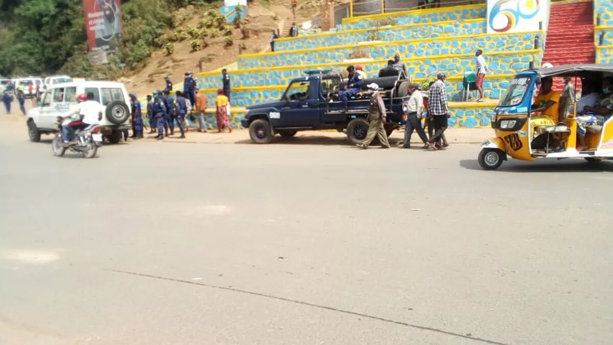 Bukavu/Marche-anti Malonda: La police disperse les manifestants de Lamuka et ceux de l’AFDC-A à coup des gaz lacrymogènes