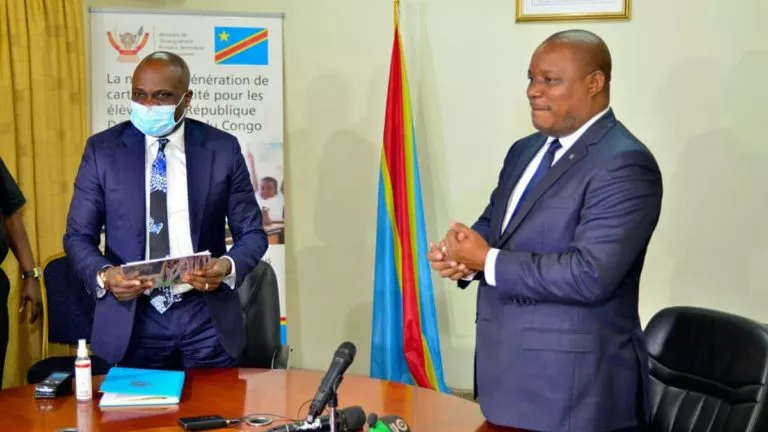 Claude Nyamugabo et Willy Bakonga