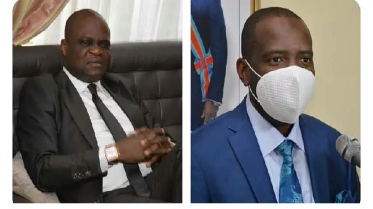 Thierry Diasonama et Willy Bakonga