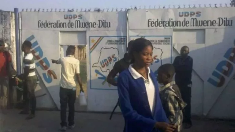 Manifestation anti-Malonda/Lomami