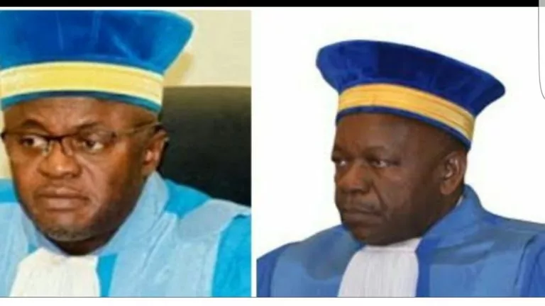 Juges Noël Kilomba et Jean Ubulu