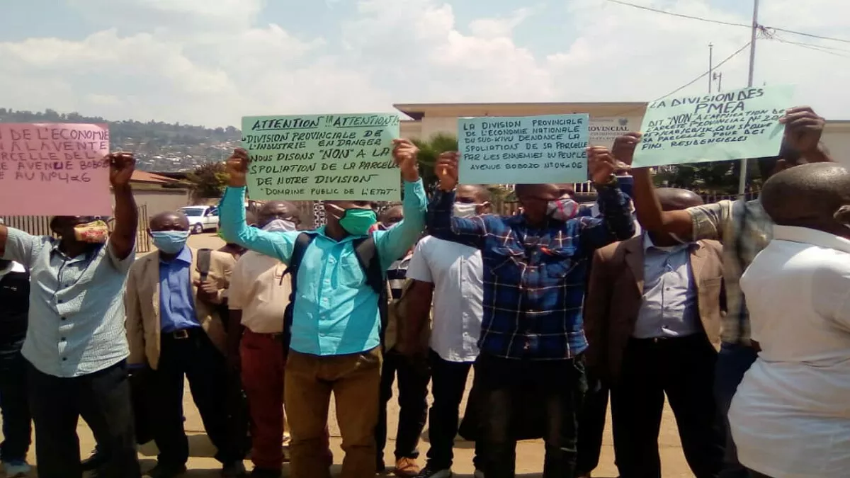 Bukavu : les agents de la division du commerce extérieur réclament la réhabilitation de leur chef de division