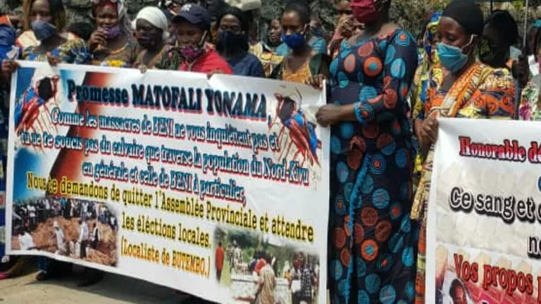 associations féminines de Goma au Nord-Kivu
