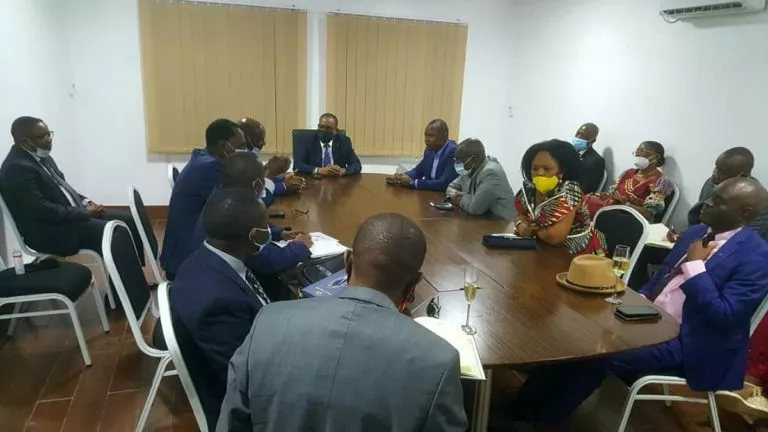 le gouverneur Ngwabidje et les élus nationaux sud kivu