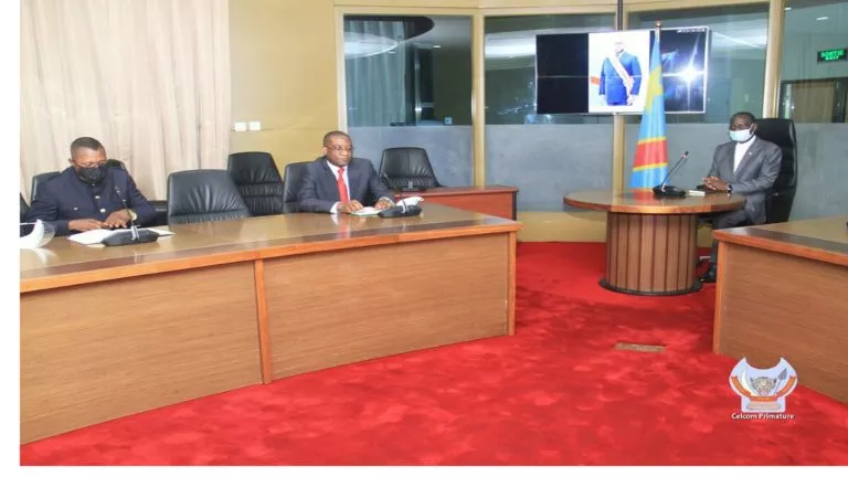 Jules Alingete et Guylain Nyembo ont échangé avec le Premier Ministre