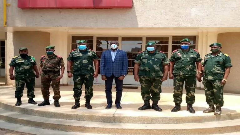 la délégation du nouveau commandant de la 33ème région militaire