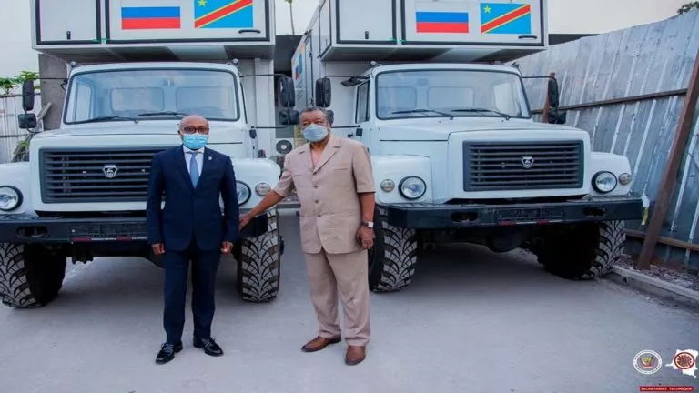 Le gouvernement russe offre deux laboratoires mobiles à la RDC