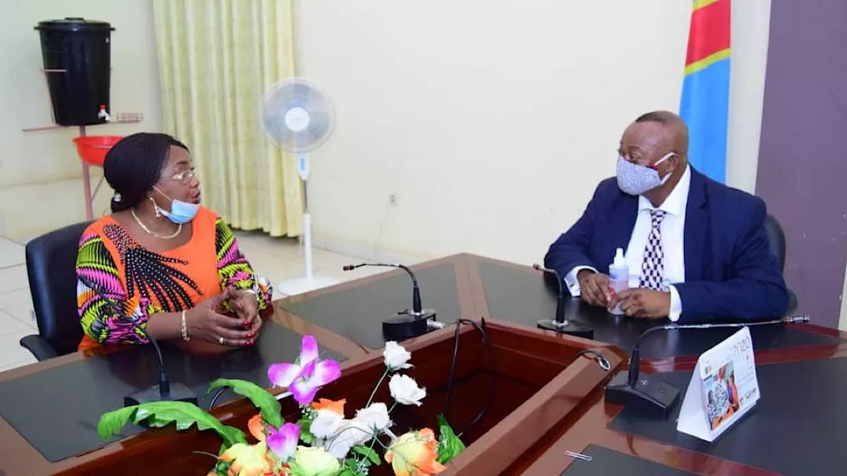 Kasaï Oriental : Rose Boyata, ministre nationale des affaires sociales est à Mbuji-mayi pour lancer les cours dans le secteur non formel