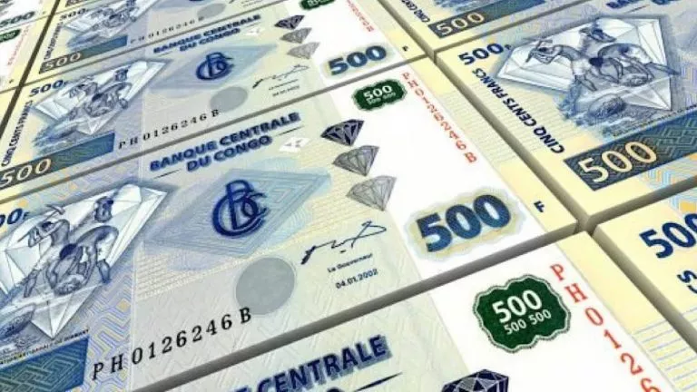 francs congolais BCC