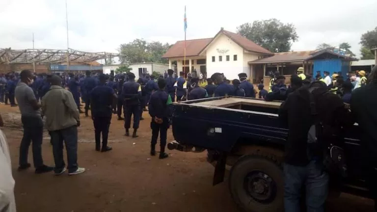 Beni-Covid Les policiers