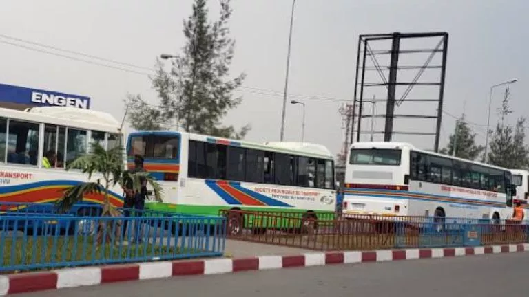 Carly Nzanzu ville GOMA 14 nouveaux bus