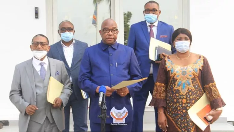 Gilbert Kankonde, ministre de l'Intérieur