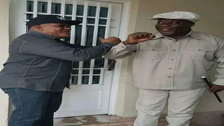 Roger Lumbala et Pascal Mukuna