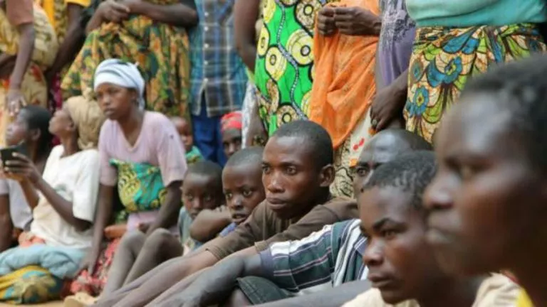 des déplacés à Fizi