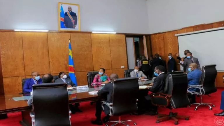 Sylvstre ilunga , Alexis Thamwe et Jeannine Mabunda