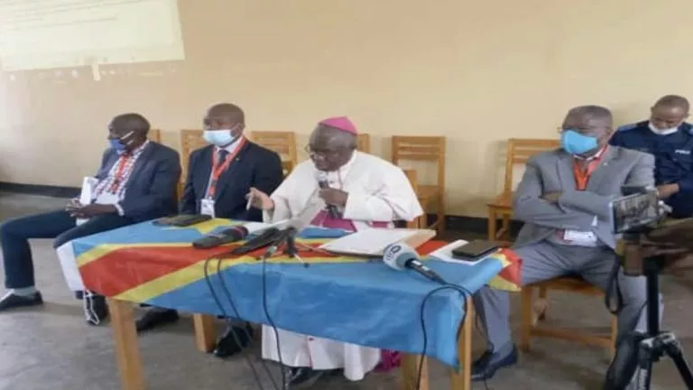 L’archevêque de Bukavu Mgr François Xavier Maroy