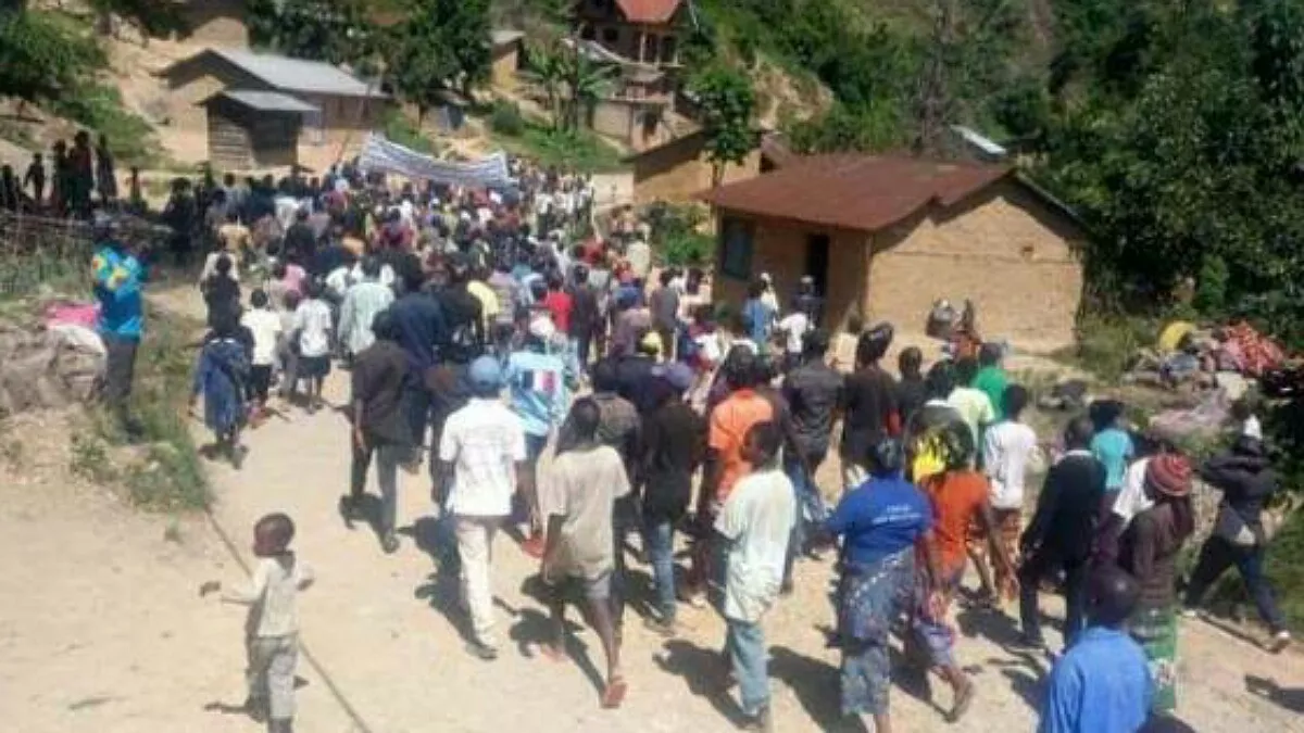 Sud-Kivu : un homme brulé vif pour avoir volé une chèvre de son voisin à Kalehe