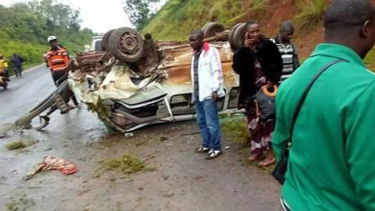 Bukavu : 4 morts dans un double accident de circulation entre la place Major Bangui et la frontière Ruzizi 2 et Feu vert