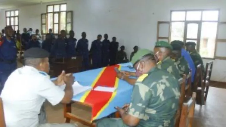 Nord Kivu cour militaire incendie mairie de Beni