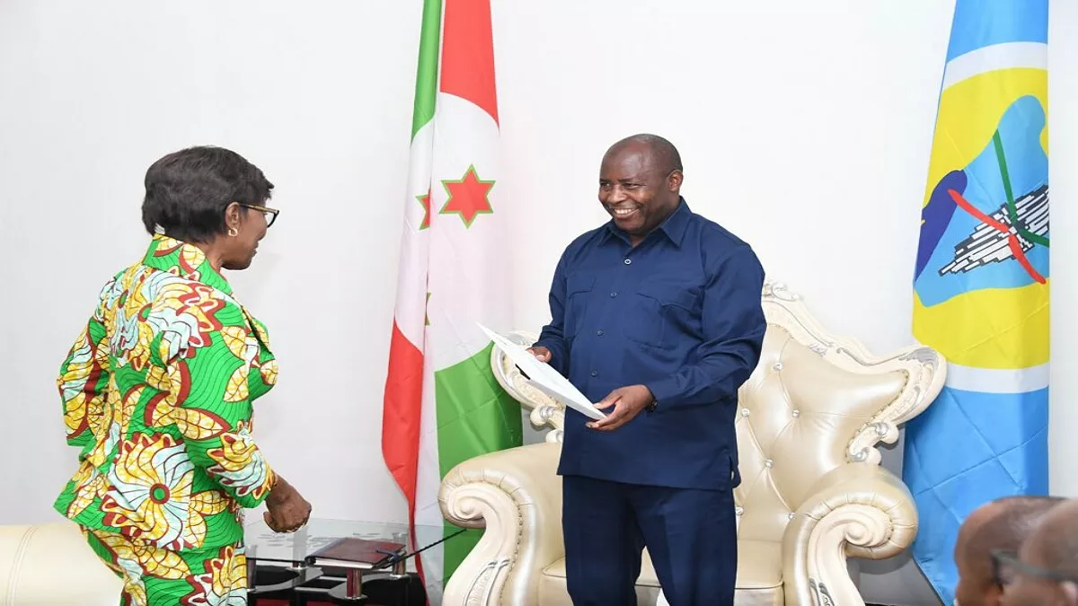 RDC-Burundi : la ministre des affaires étrangères congolaise reçue par le président burundais