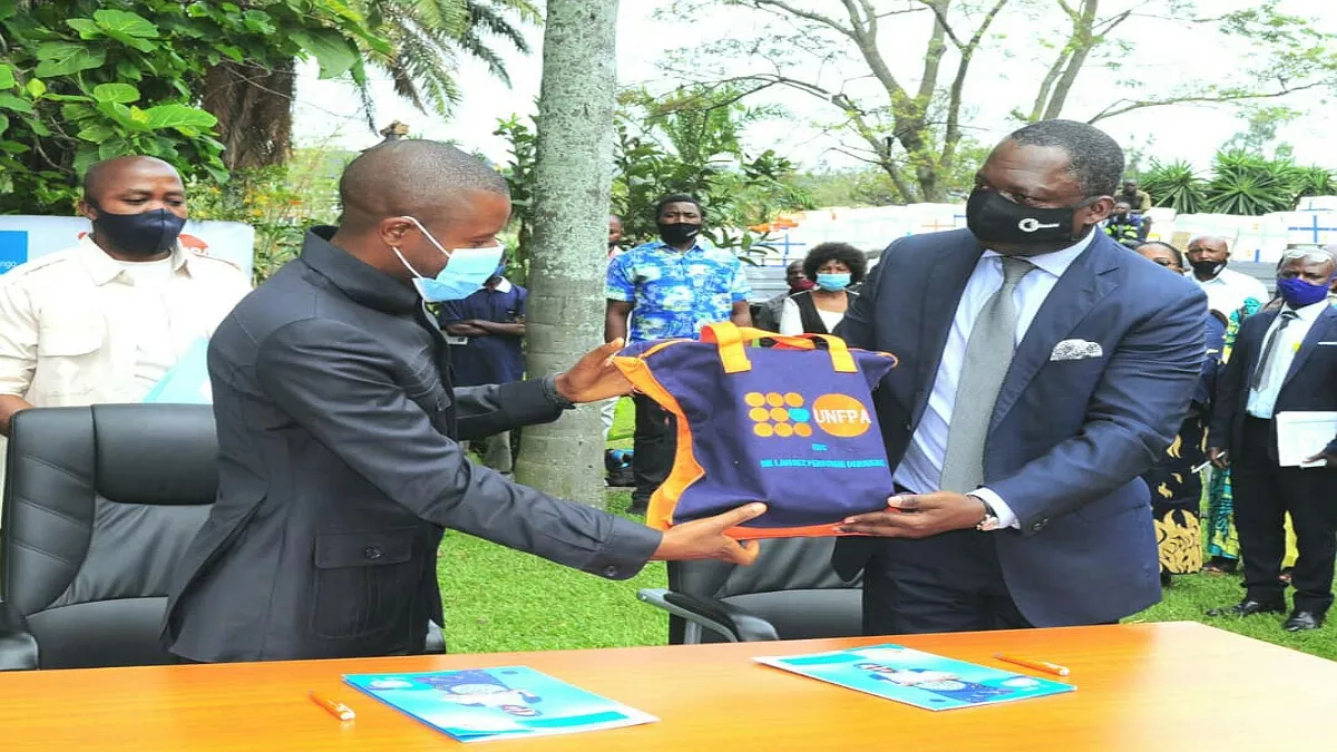RDC-UNFPA : 22,5 tonnes des kits de santé remis à 24 zones de santé du Nord-Kivu et de l’Ituri