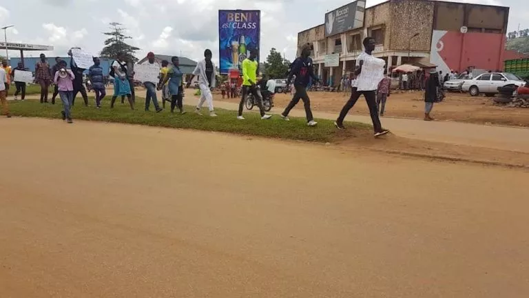Beni : marche pacifique d'un groupe de pression