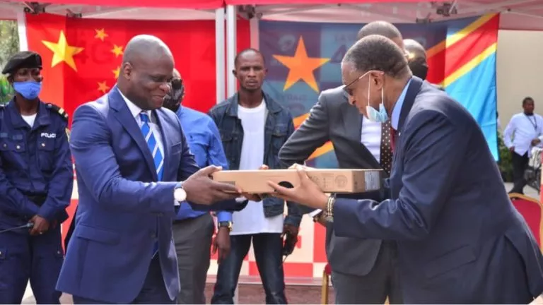 Willy Bakonga EPST Zhu Jing et l'UNESCO