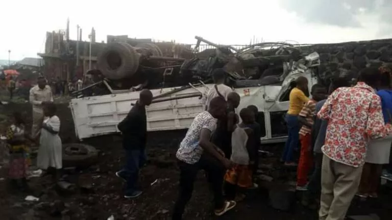 Nyiragongo : un accident de circulation