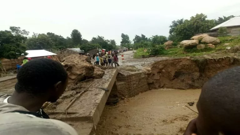 des pluies diluviennes à Kalehe