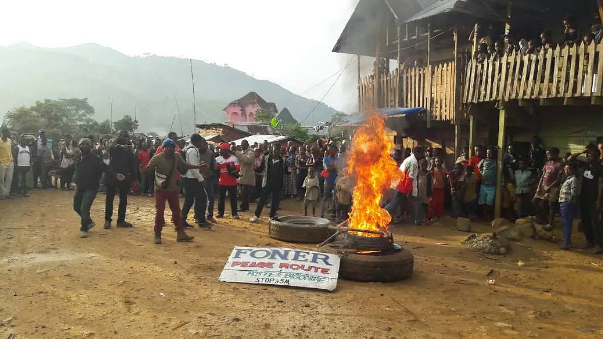 Sud-Kivu : RN2 impraticable, les habitants ont exprimé leur désolation et les activités à Kamituga ont tourné au ralenti