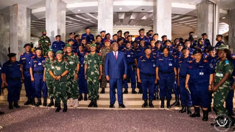 FARDC POLICE Félix Tshisekedi