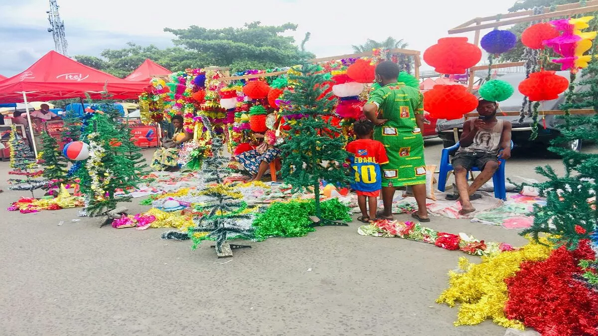 Kinshasa : les Kinois se préparent pour les fêtes de fin d’année