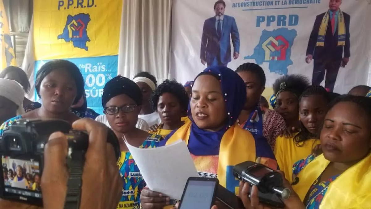 RDC : la ligue des femmes du PPRD/Nord-Kivu réaffirme sa confiance à Joseph Kabila (déclaration)